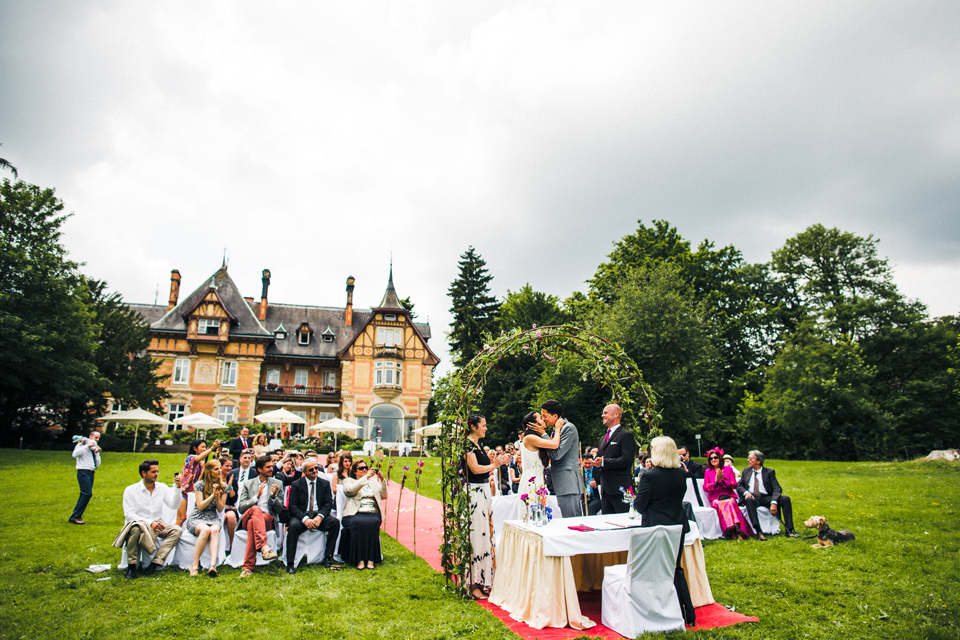 Hochzeitsfotograf in der Villa Rothschild